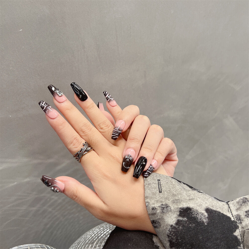 Y2K HOTTIE - Medium Coffin High Quality Handcraft Nails