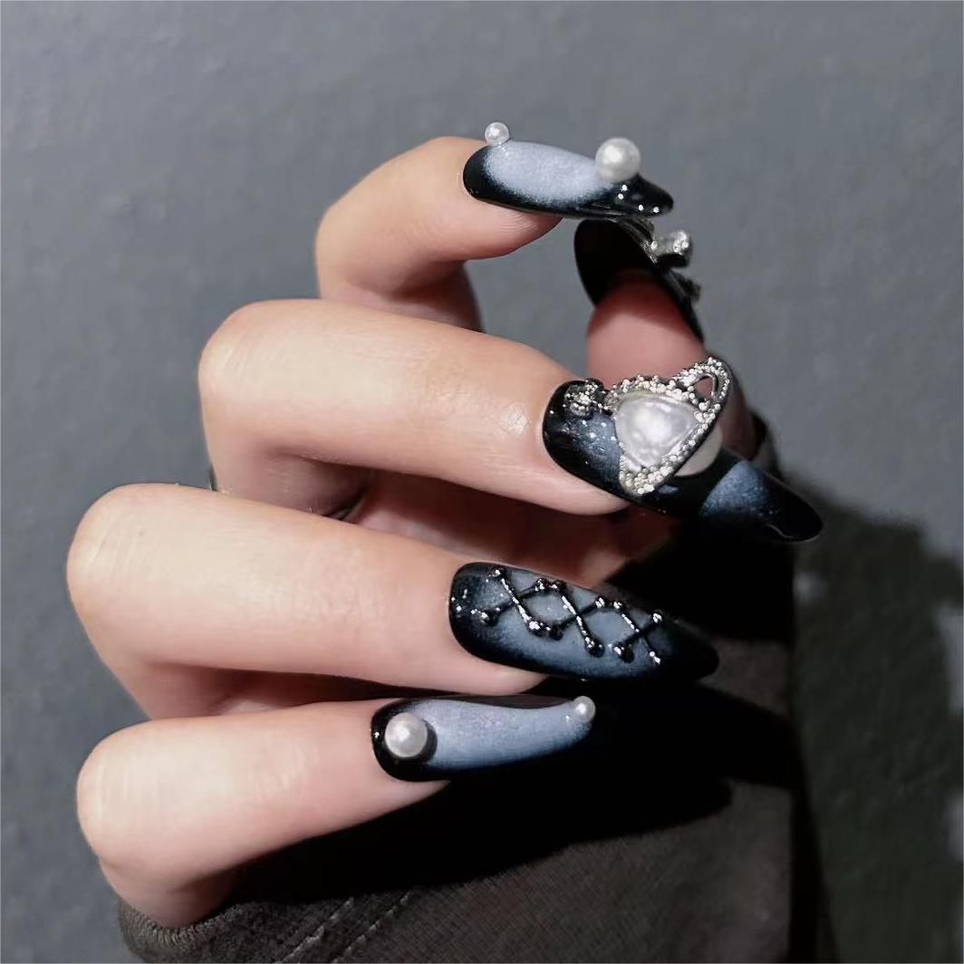 INFINITE - Long Stiletto Press-on Nail - Reinesprit