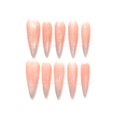 CHIC NUDES - Long Stiletto Press-on Nail